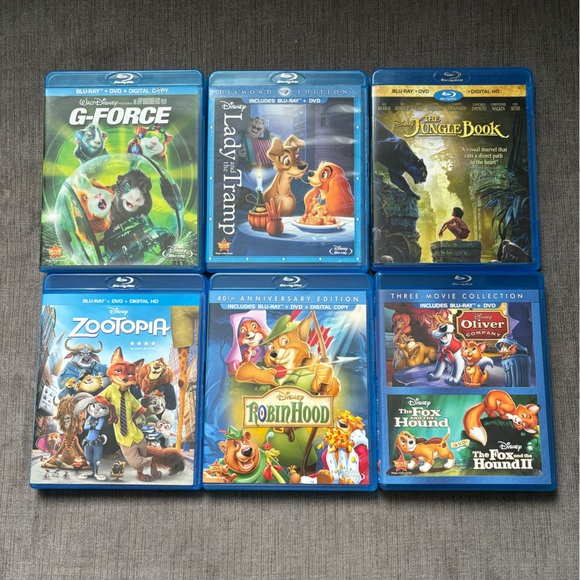 Bundle of 6 Disney Blu-ray’s & DVD’s - Picture 1 of 15